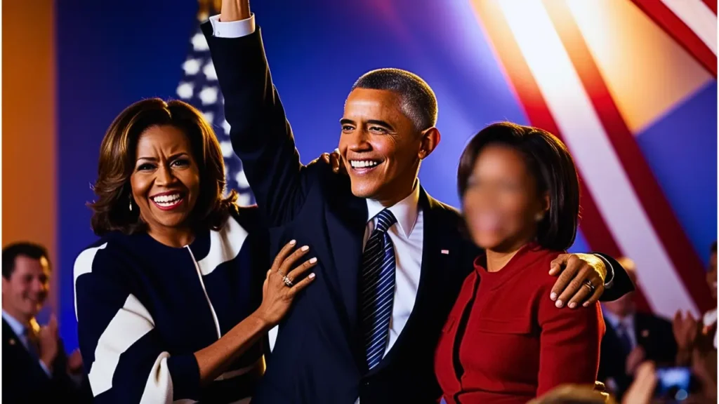 Barack and Michelle Obama Throw Their Support Behind VP Kamala Harris for President.